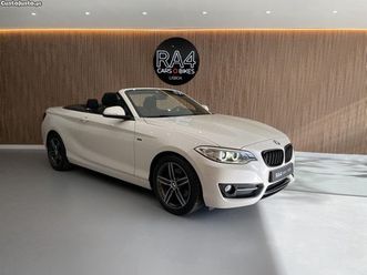 bmw 220 d cabrio line sport maio/15