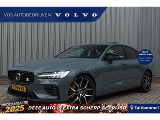 volvo s60 2.0 t8 awd polestar engineered | bowers & wilkins | schuif/kanteldak | 360-camera | full option |