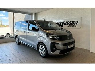 opel vivaro såld elite 180hk at8 dubbelhytt 5-sitsig drag värmare
