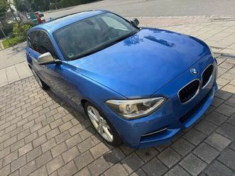 bmw 135i 5 portesw bleu estoril alcantara to