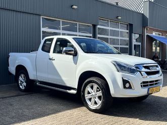 isuzu d-max 1.9 extended cab x-country 164pk 3500kg trekgwicht airco cruise controle pick-up p-up euro 6 vierwielaandrijving openlaadbak gereedschapskist camera