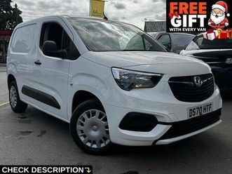 vauxhall combo 1.6 turbo d 2300 sportive panel van 4dr diesel manual l1 h1 euro 6 (start/stop) (100 ps)