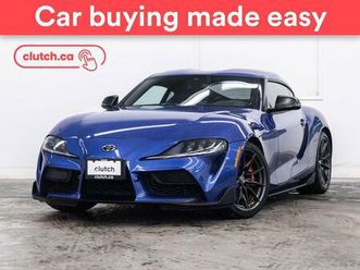 used 2023 toyota supra gr 3.0 coupe w/bluetooth, heated front seats, backup cam