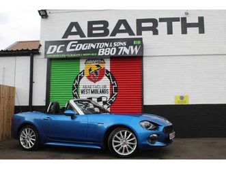 fiat 124 spider 1.4 multiair lusso plus convertible 2dr petrol auto euro 6 (140 ps) convertible 2017, 35000 miles, £13950 - 32770143 - exchangeandmart.co.uk