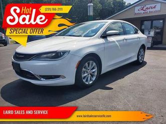 2015 chrysler 200 c