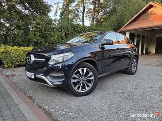 mercedes gle coupe 350d jasny środek salon pl faktura vat 23% bezwypadkowy lańcut - sprzedajemy.pl