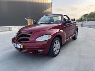chrysler pt cruiser cabrio 2.3 automático troco por harley maio/05