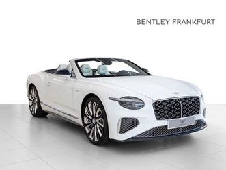 bentley continental gtc mulliner 1 of 1 made by mulliner