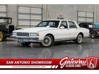 1989 chevrolet caprice for sale