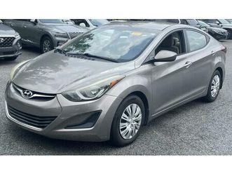 used 2016 hyundai elantra se