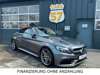 mercedes-benz c 63 s amg cabrio performance burmester