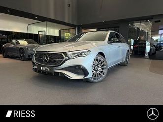 mercedes-benz e 450 d t 4m amg+pano+keyl+stdhzg+hud+airm+ahk+3
