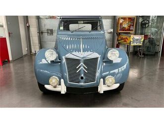 1960 citroen 2cv bleu manuel, 4 vitesses conduite à gauch...