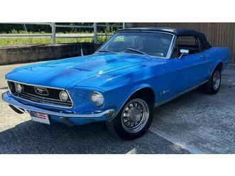 FORD MUSTANG CABRIOLET 1968-ford-mustang-cabriolet-a-vendre
