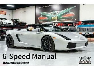 used 2008 lamborghini gallardo 2dr convertible spyder