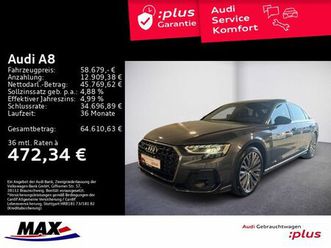 audi a8 lang 50 tdi quattro hd matrix+pano+ahk+luft+k