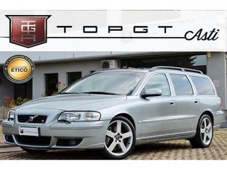 volvo v70 2.5 r awd 300cv auto, asi, esente superbollo, eccellenti condizioni, introvabile, tetto, permute