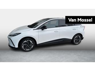 mg mg4 long range luxury 64 kwh | wltp 435 km | navigatie | stoel + stuur verwarming | acc | ecc | 360° cam | dab | lmv | 1e eigenaar |