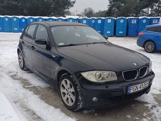 bmw 1 e87 2005 lpg sieroslaw • olx.pl