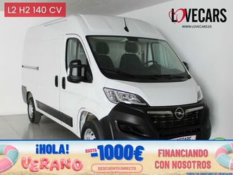 opel movano 2.2 bluehdi furgon l2 h2 3.3t 140
