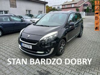renault grand scenic iii 1.6 dci lift klimatronik bose alufelgi kamera stan bdb