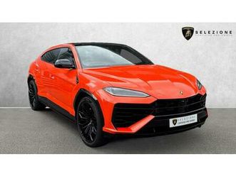 lamborghini urus se 4.0t v8 800 phev se 5dr auto