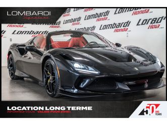 high spec, rosso ferrari interior, carbon