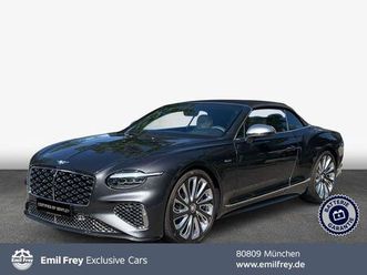 new continental gtc v8 hybrid mulliner