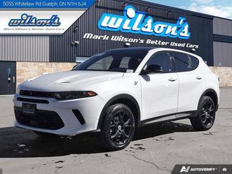 used 2024 dodge hornet gt plus awd | leather | sunroof | nav | 360 camera | cooled + heated seats | and more !