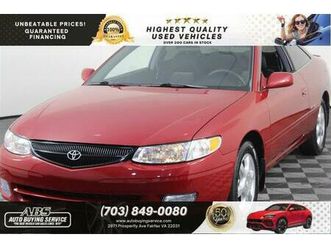 used 2000 toyota camry solara se