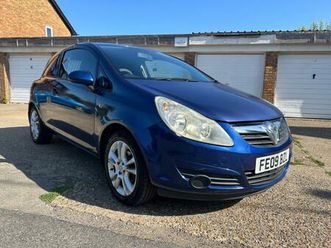 2009 vauxhall corsa 1.3 cdti 16v van car derived van diesel manual