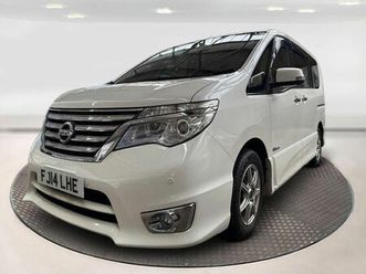 nissan serena mpv 7 seater petrol hybrid automatic 2015