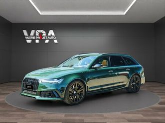 audi rs6 avant · 4.0 tfsi v8 · 560 ch · bang & olufsen · toit pano · sièges ventilés