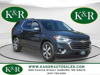 used 2021 chevrolet traverse lt leather