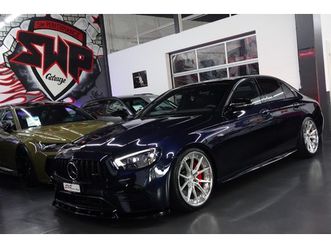 amg e 53 4matic+ speedshift 9g-tct full blue limo ch-fz merc garantie