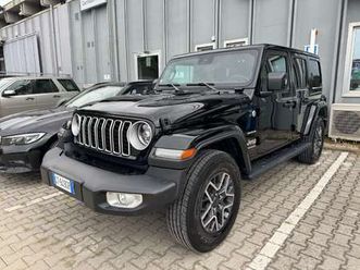 wrangler unlimited 2.0 turbo sahara auto