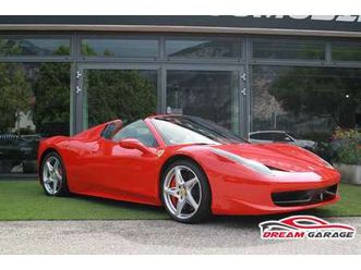 458 spider 4.5 italia dct - service book