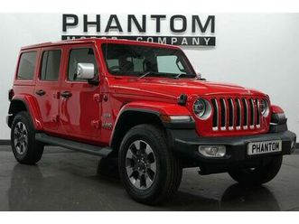 jeep wrangler overland unlimited edition auto 4wd