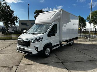 maxus edeliver 9 - l4 citybox 65 kwh | direct leverbaar | op = op | openslaande deuren | eco light opbouw