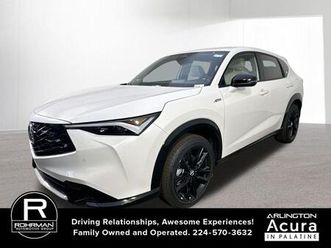 new 2025 acura adx a-spec with advance