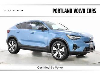 certified 2023 volvo c40 recharge pure electric twin plus