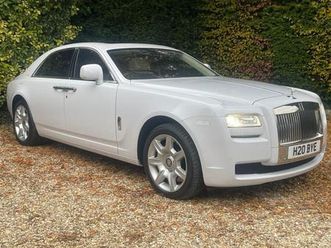 2010 rolls-royce ghost 6.6 v12 saloon 4dr petrol auto euro 5 (563 bhp) saloon petrol automatic