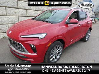 new 2026 buick encore gx avenir