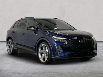 2025 audi q4 210kw 45 quattro 82kwh black edition 5dr auto