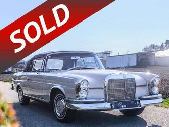 mercedes-benz s-klasse s klasse 220 seb w111 2.2l (sold!)
