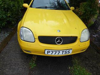 mercedes-benz slk 230 kompressor 1998 convertable