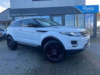 land rover range rover evoque 2.2 ed4 pure tech coupe pan roof