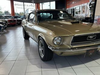 ford mustang fastback gold 1968 code c 289 ci v8