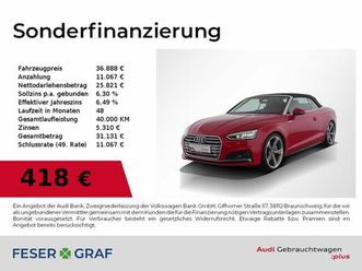 audi a5 cabriolet 45 tfsi qu 3x s line navi,leder,hud