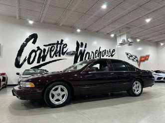 used 1996 chevrolet caprice ss immaculate collector condition, 1-owner, 6k!